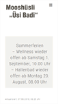 Mobile Screenshot of mooshuesli.ch